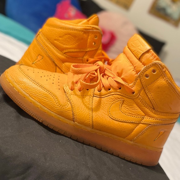 Nike Air Jordan Orange Gatorade 1 Retro sneakers - Picture 8 of 8